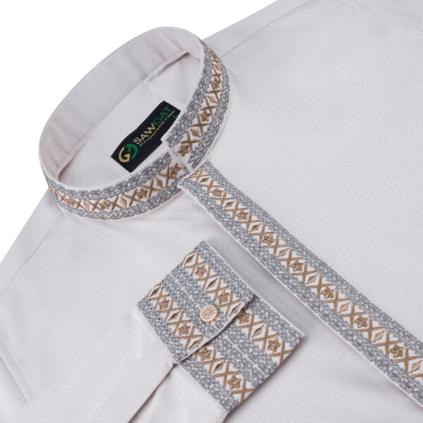 Ash Slim Fit Panjabi - Image 2